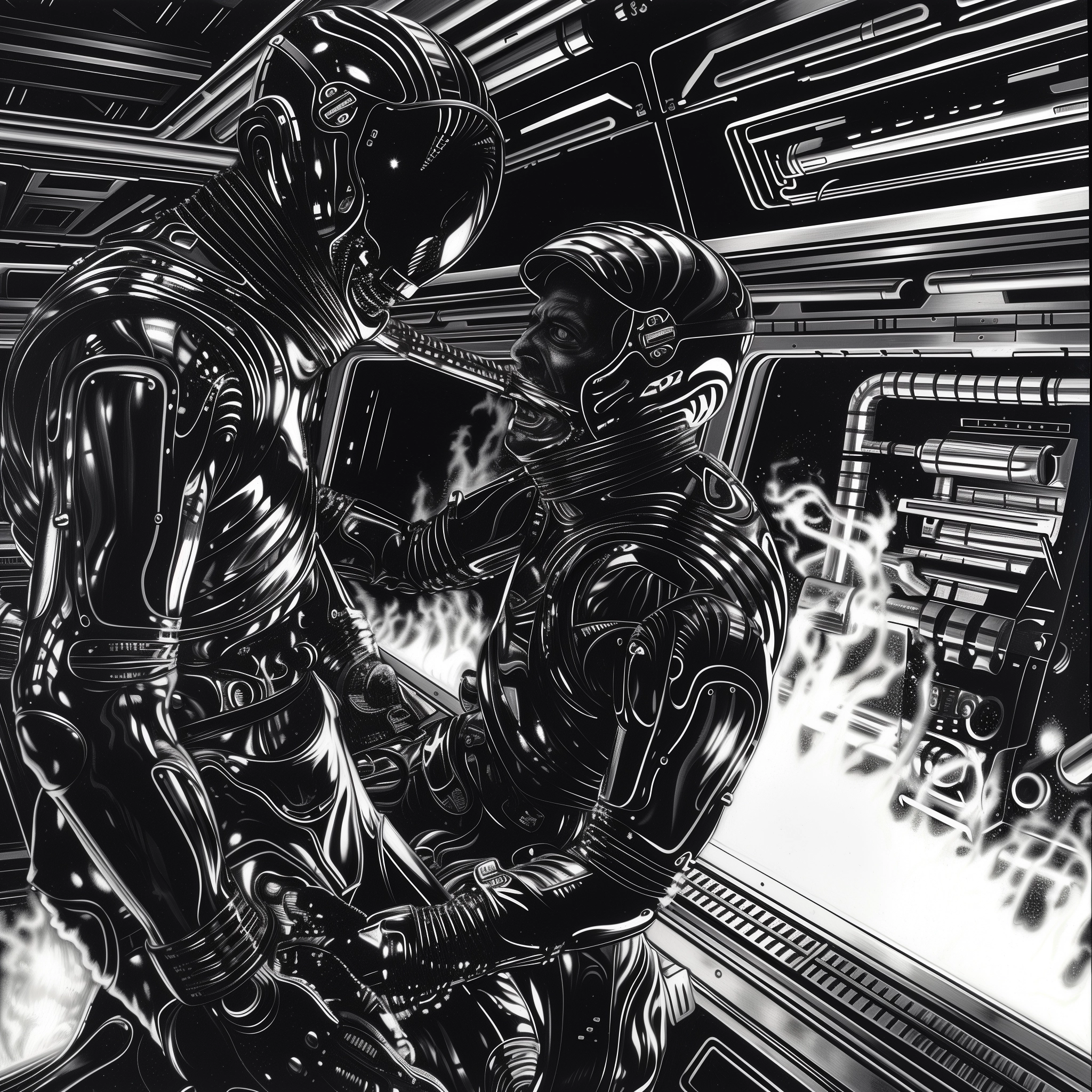 In space no one hears you scream.