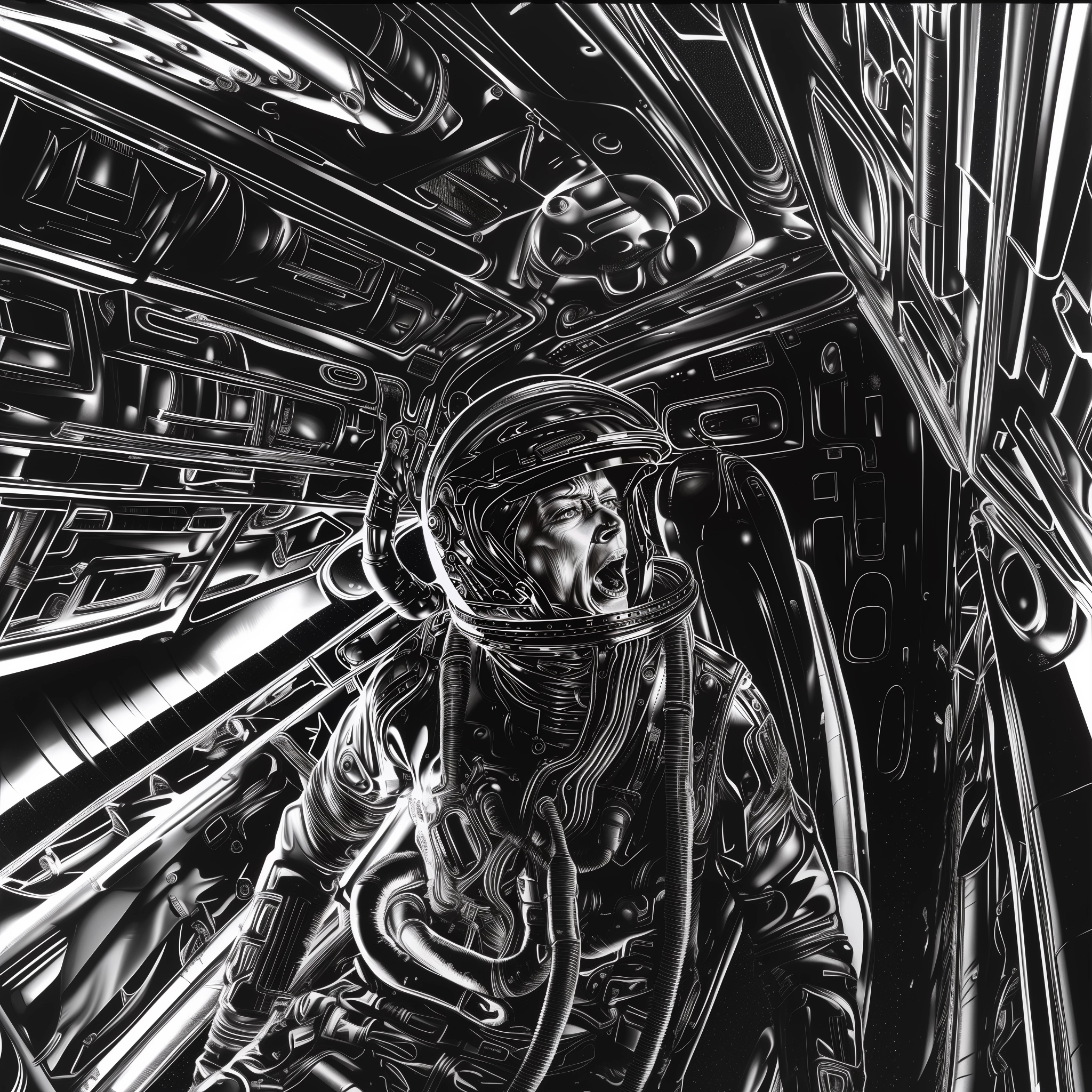 In space no one hears you scream.