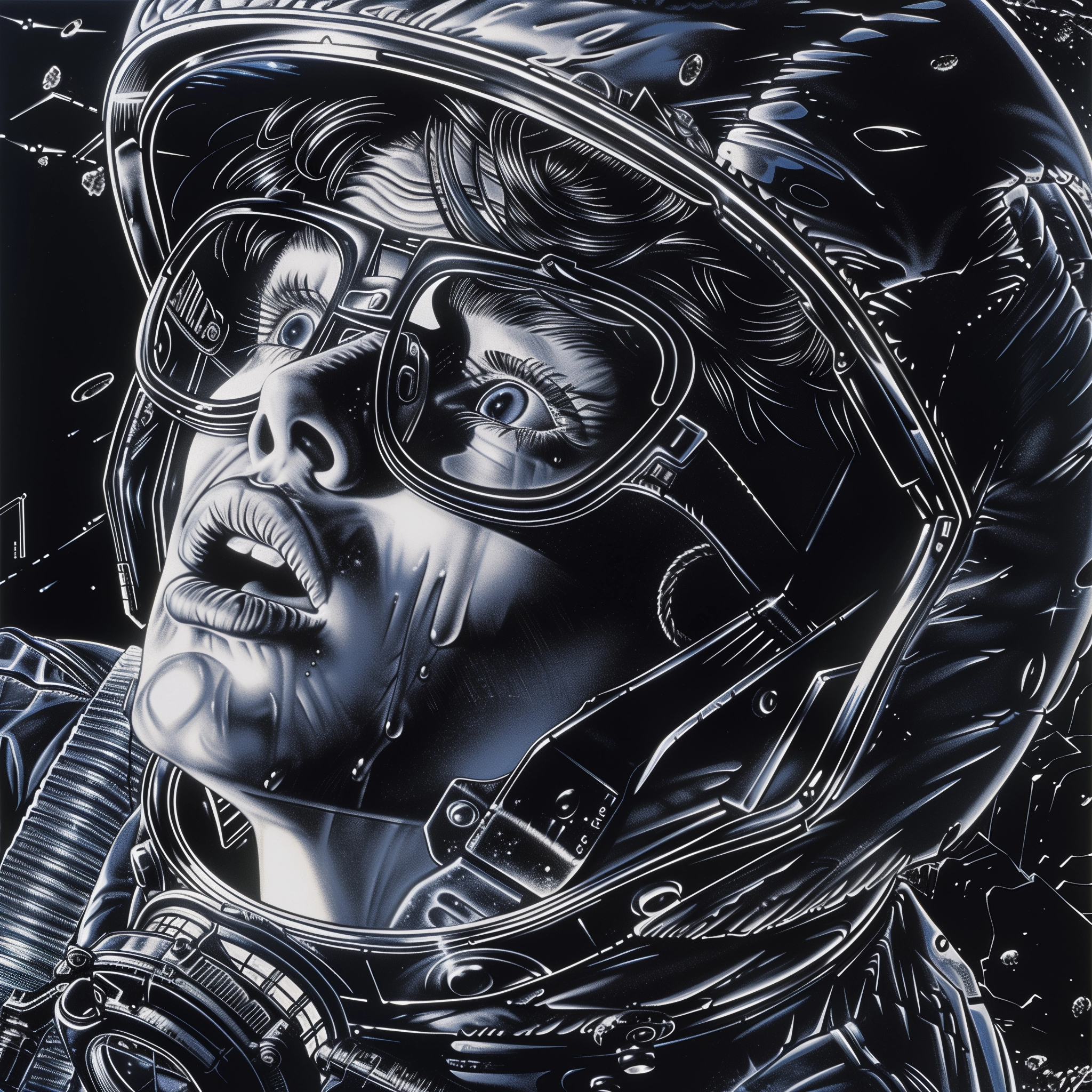 In space no one hears you scream.