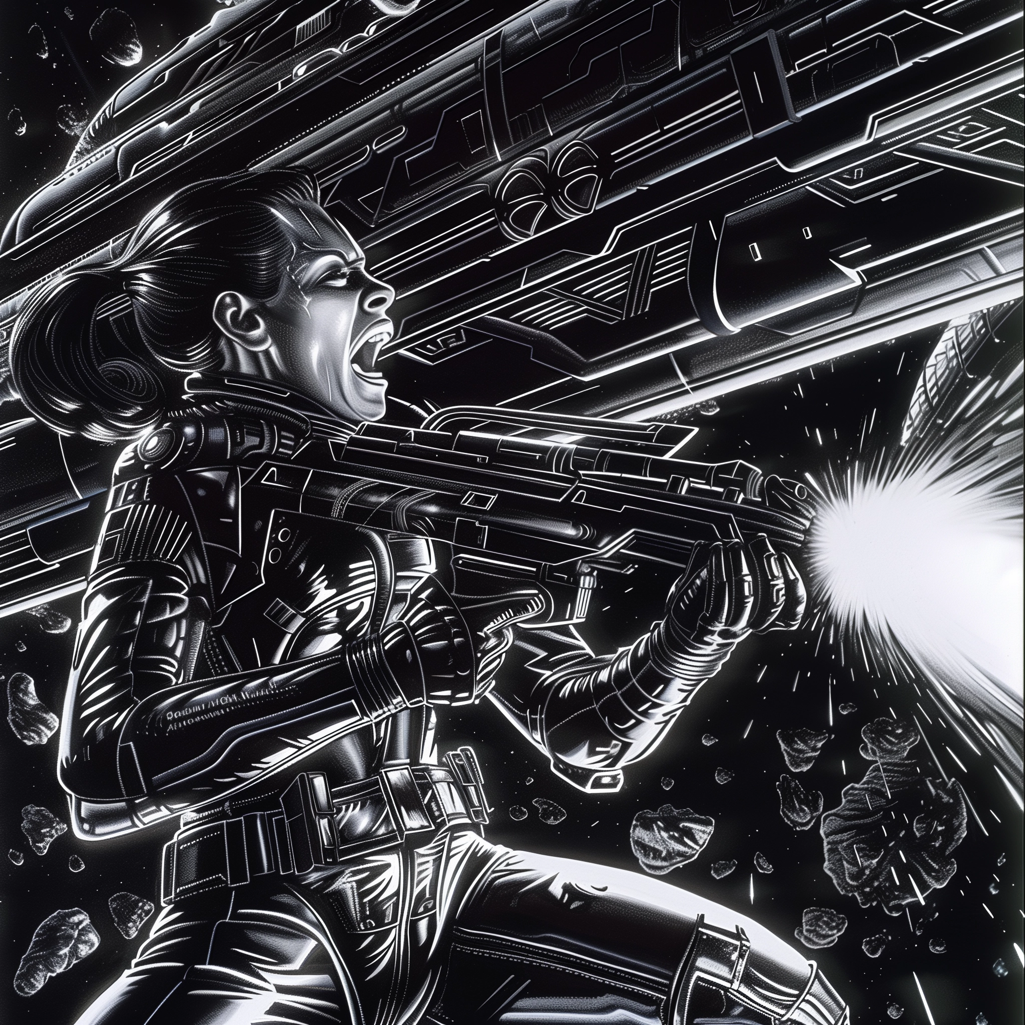 In space no one hears you scream.